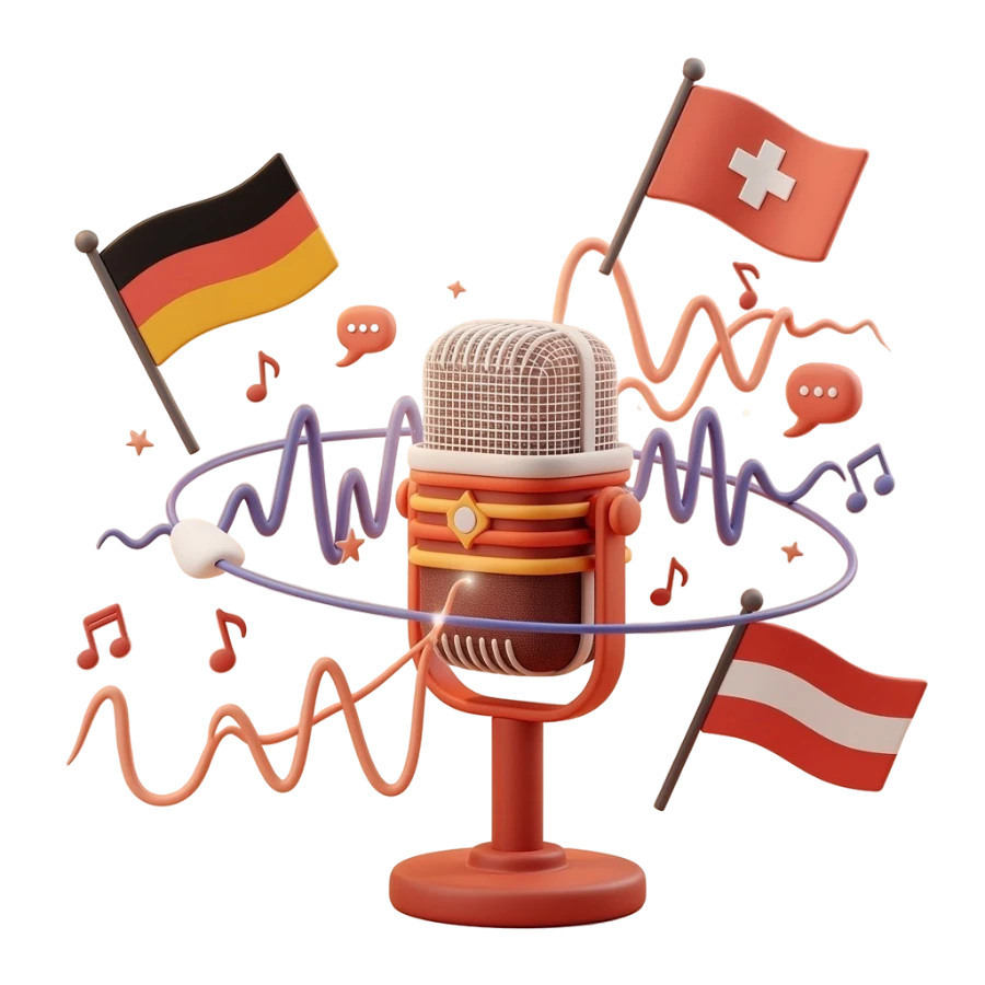 Microphone de studio, illustration Telefonansagen